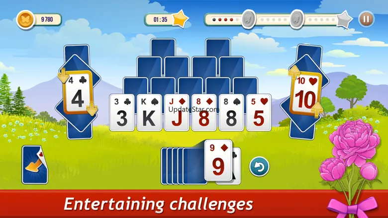 Solitaire TriPeaks Rose Garden 1.0.9