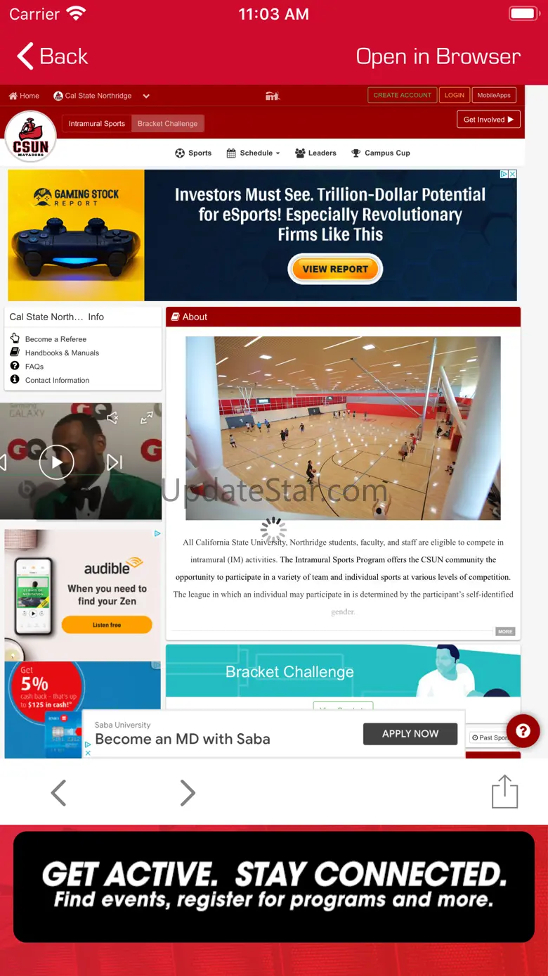 CSUN Student Recreation Center 7.2.0