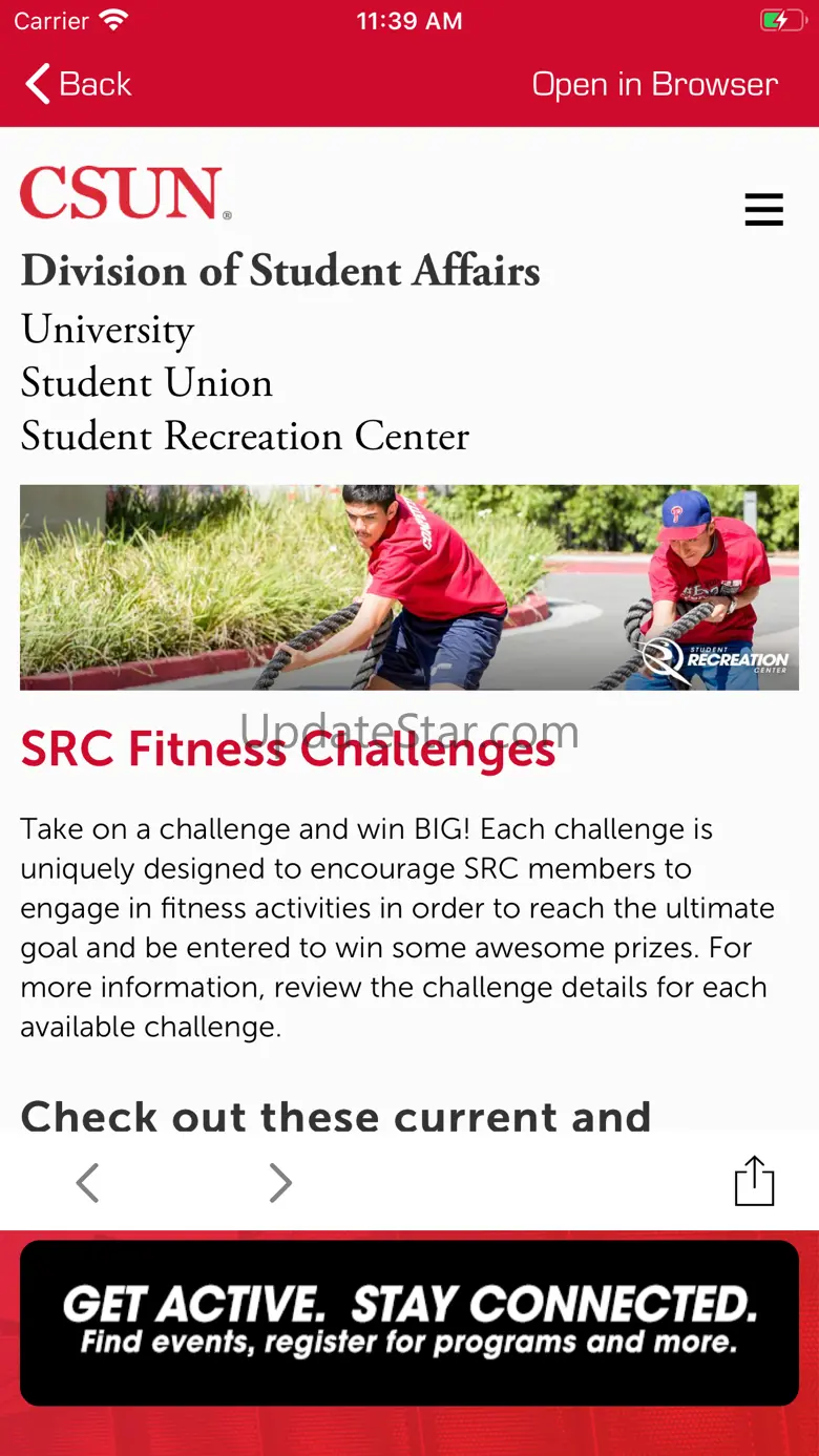 CSUN Student Recreation Center 7.2.0