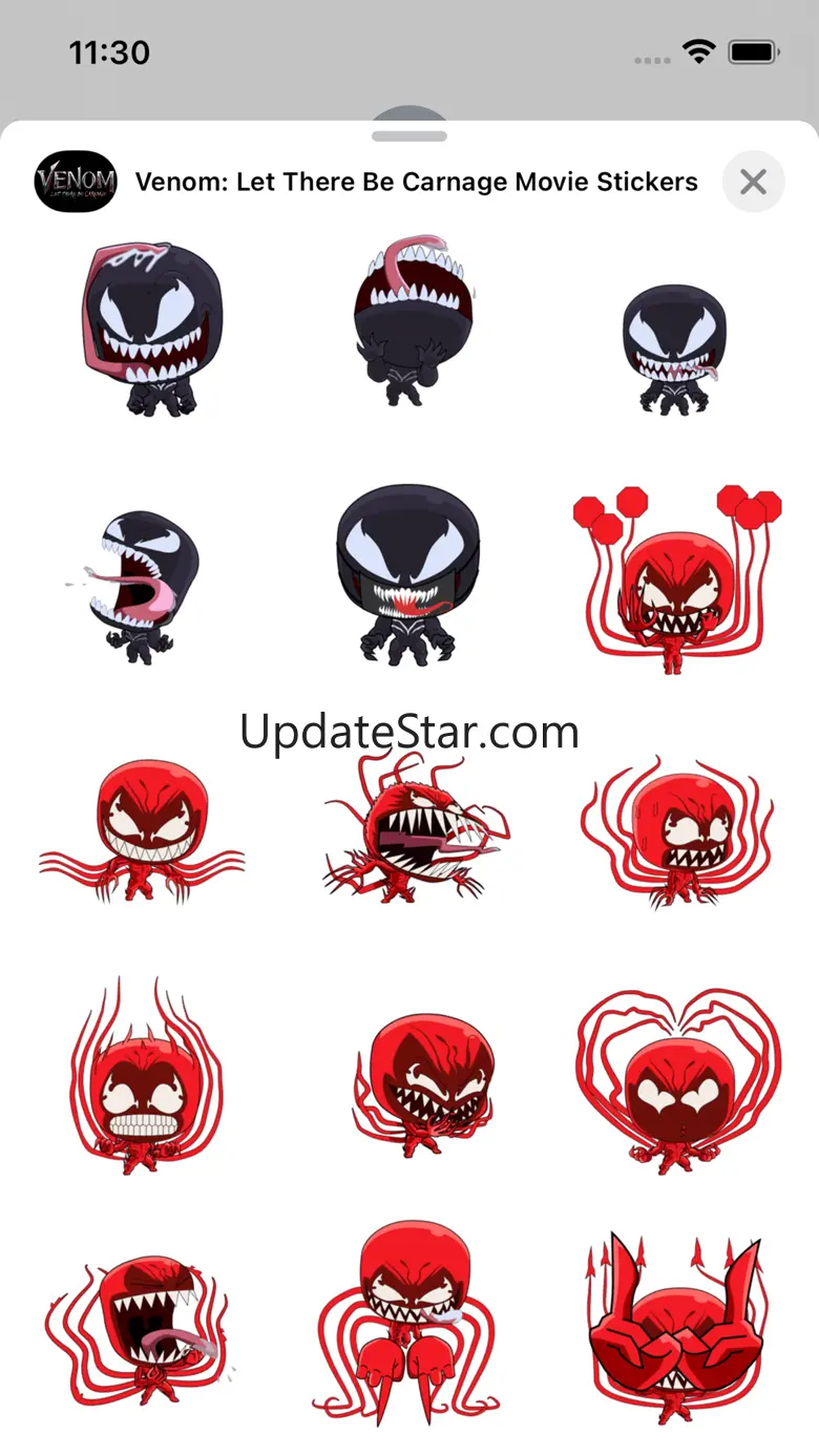 Venom Movie Stickers 1.0