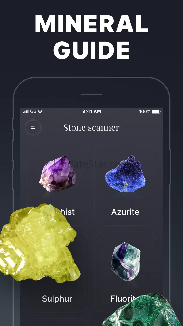 Rock identifier. Crystal guide 1.0.1