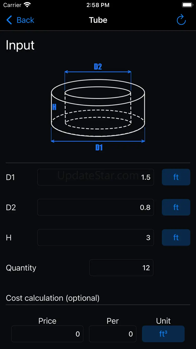 Concrete Calculator - Calc 1.2.0