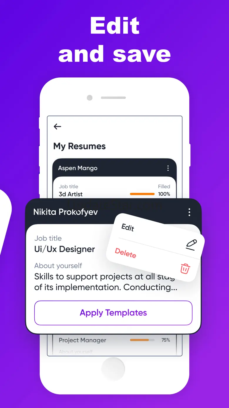 Resume Builder - Job CV Maker 1.0