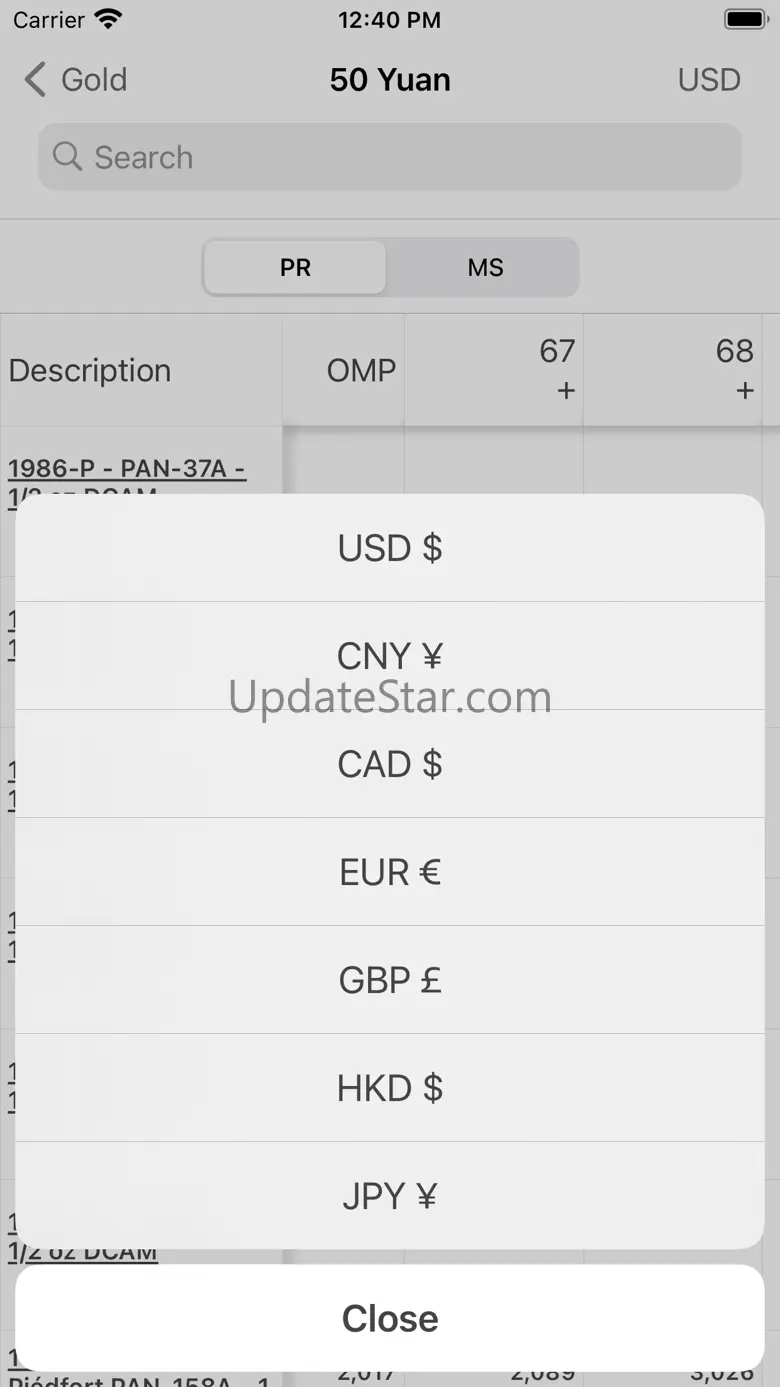PCGS Chinese Coin Price Guide 2.0.0