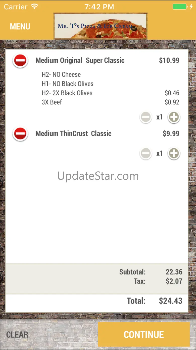Mr T’s Pizza & Ice Cream 3.0.0