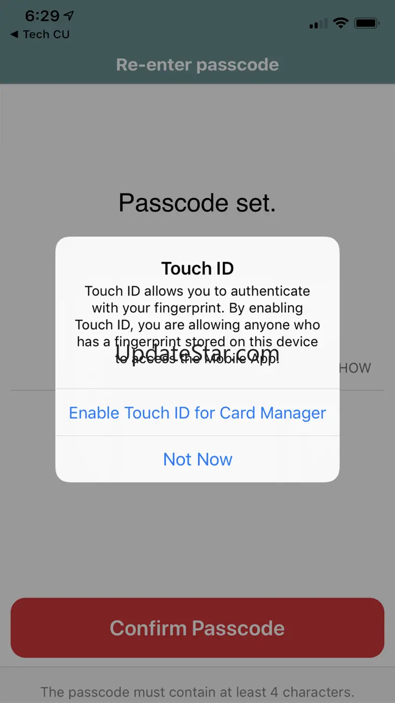 Tech CU Card Manager 3.11.5