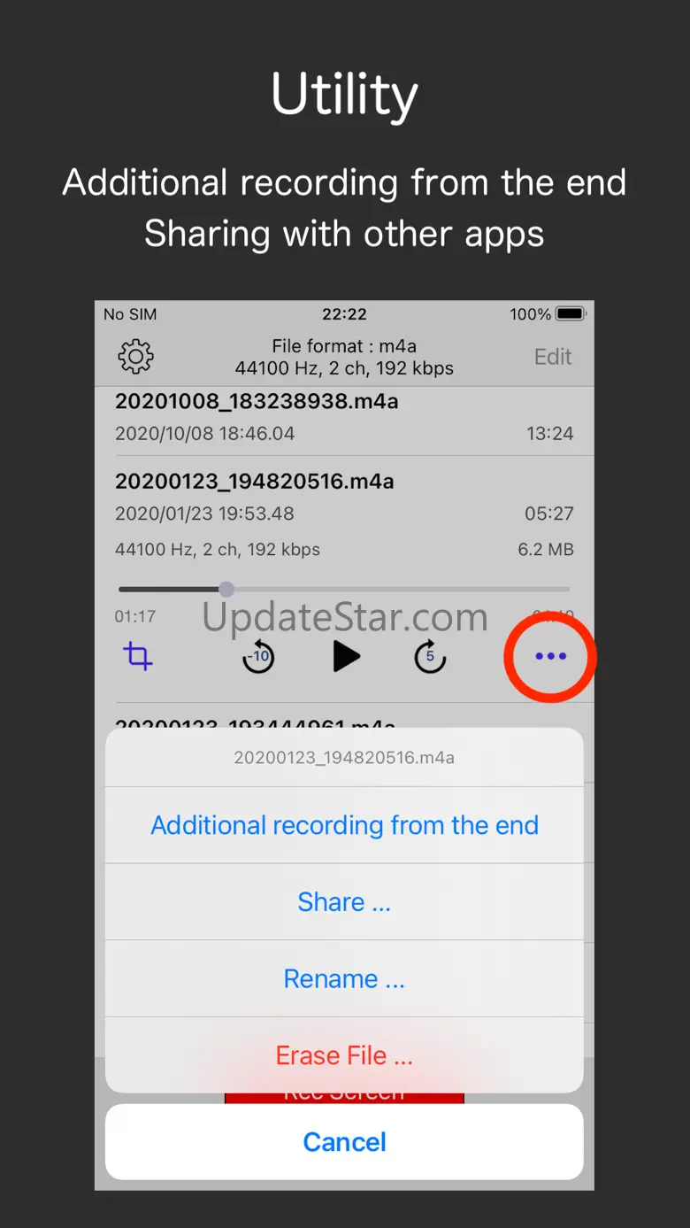 Audio Recorder - WAV, M4A 2.2.1