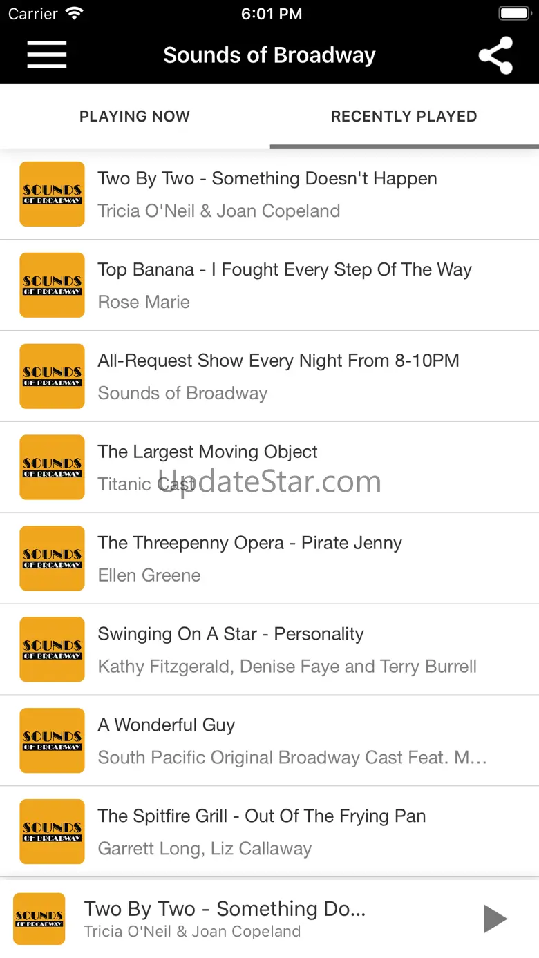 Sounds of Broadway 1.0