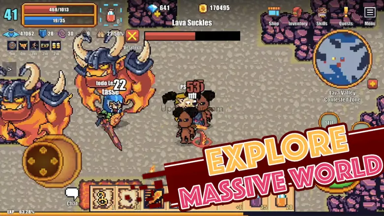 Pixel Knights Online - MMORPG 1.44