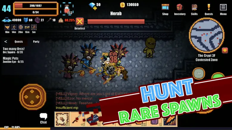 Pixel Knights Online - MMORPG 1.44