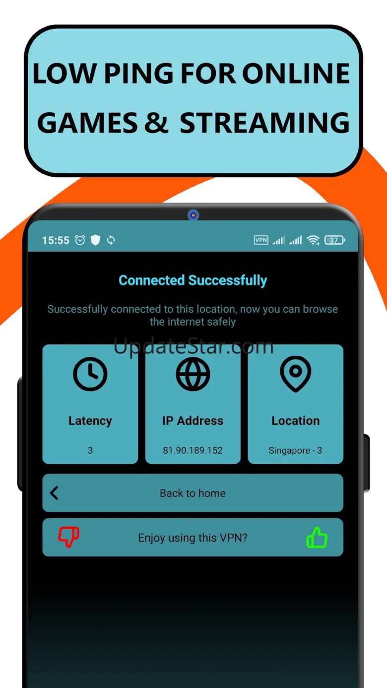 Shine VPN - secure fast proxy 4g