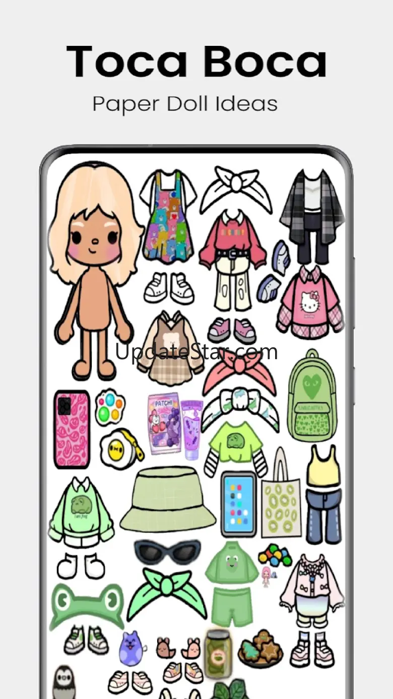 Toca Boca Paper Doll Ideas 1.0.3