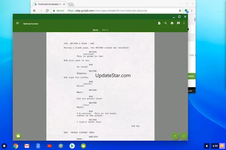 DubScript Screenplay Writer 1.0 RC238