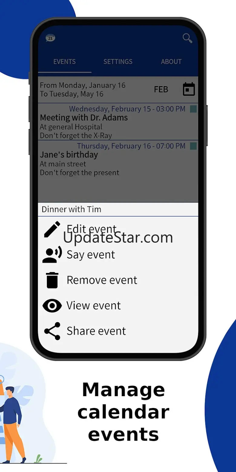 Calendar Alarm Reminder Talks 3.1