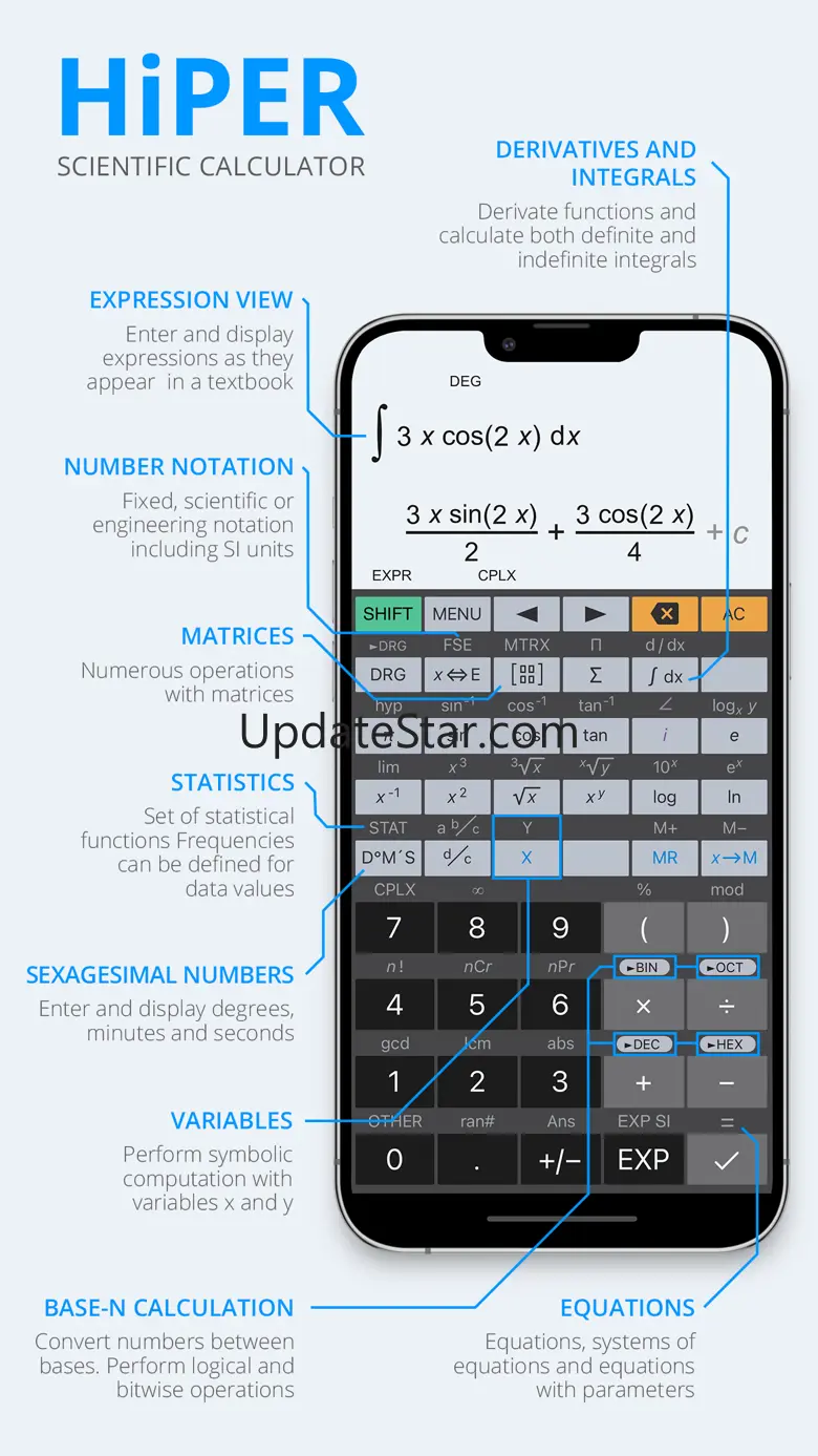 HiPER Scientific Calculator 11.1.3