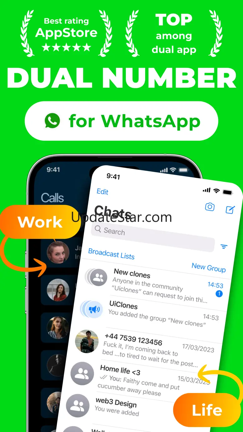The dual messenger WhatsApp 1.0