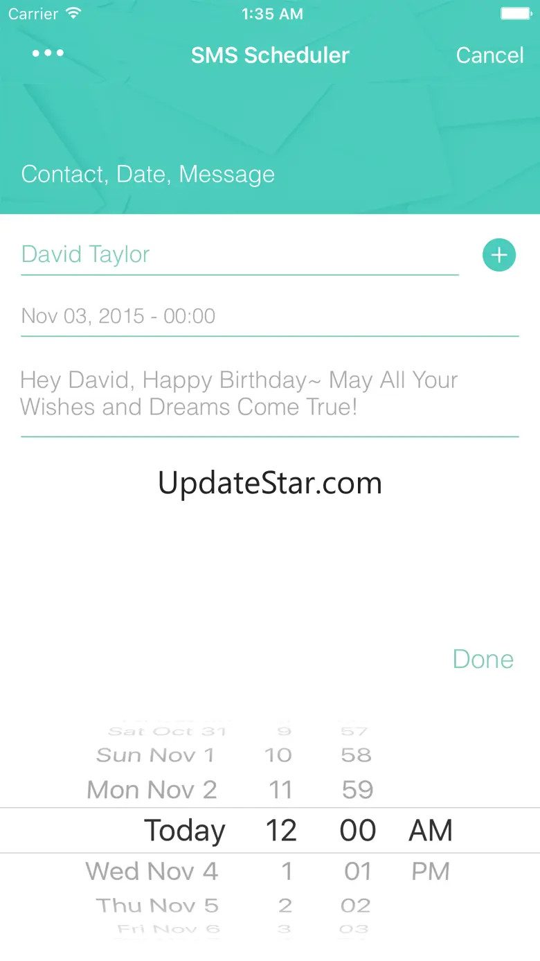 Simple SMS Scheduler - Auto Text Message Sending Timer 1.1