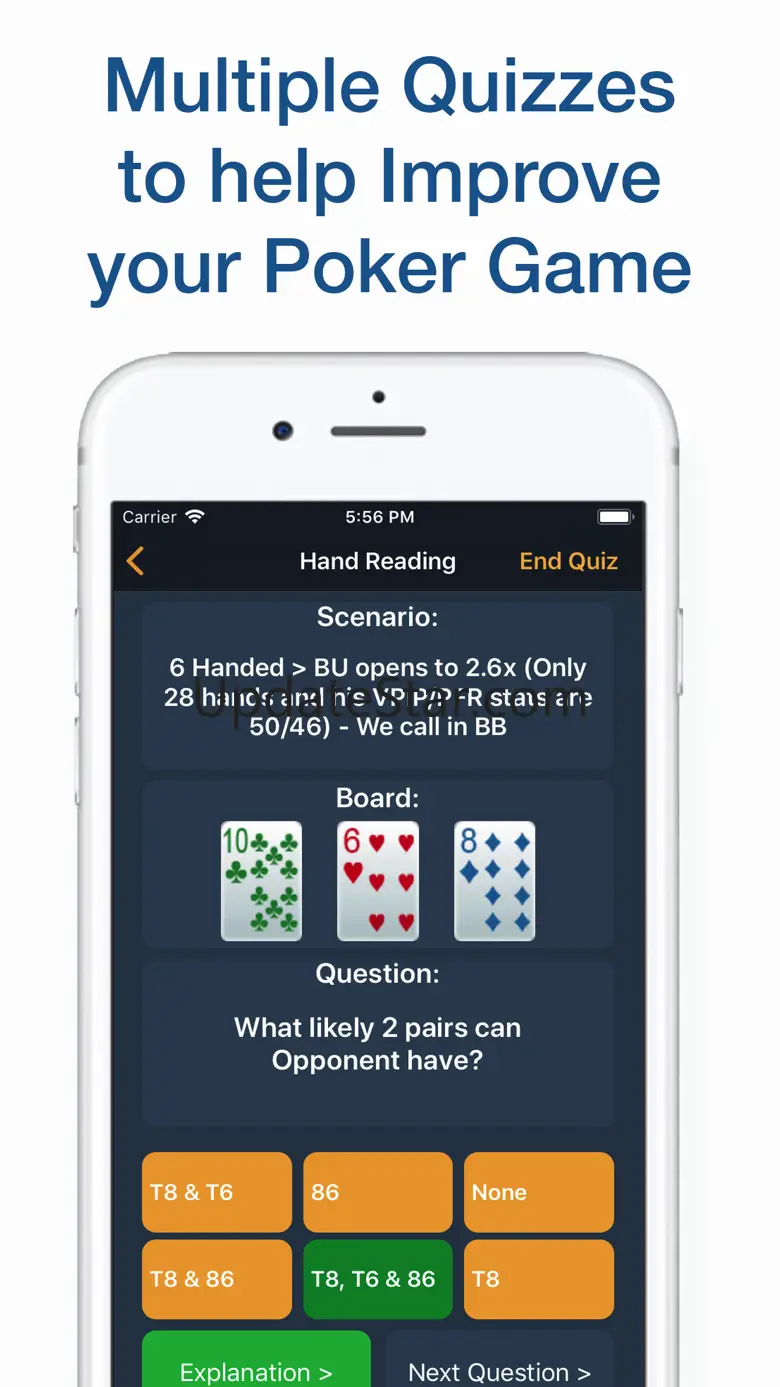 Poker Caddy - Quizzes & Tools 1.71