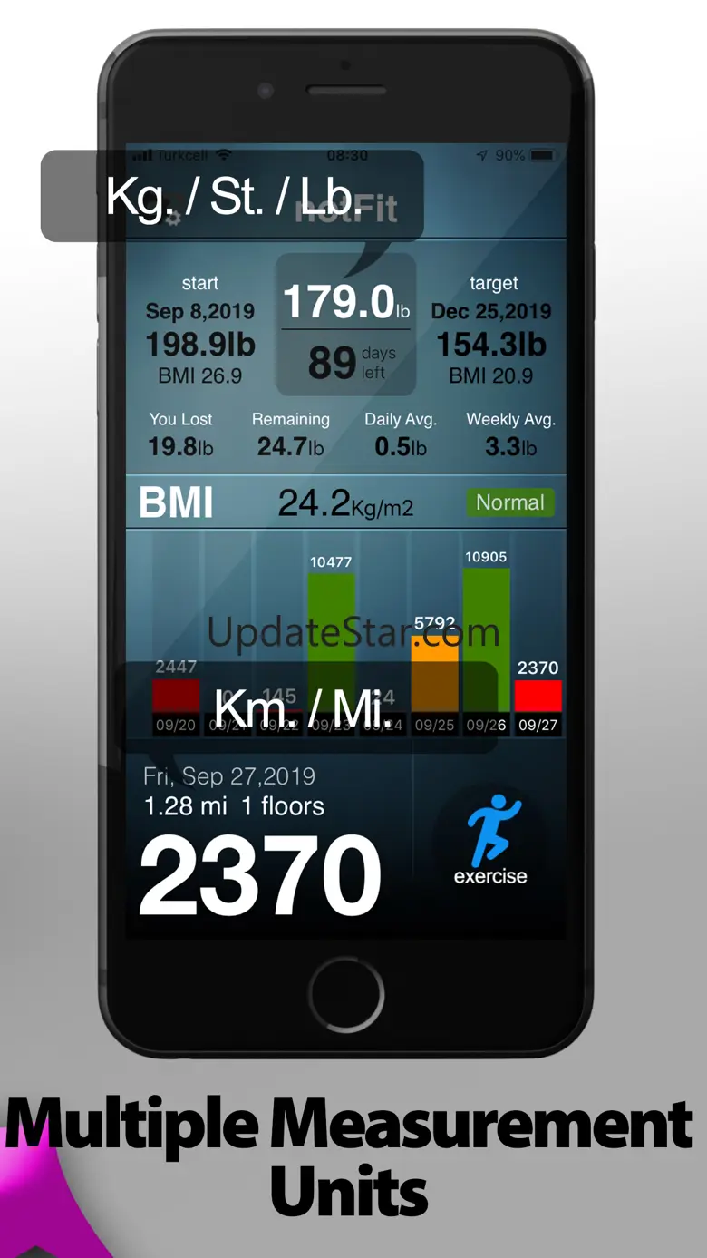 notFit Pedometer & Weight Loss 1.2.6