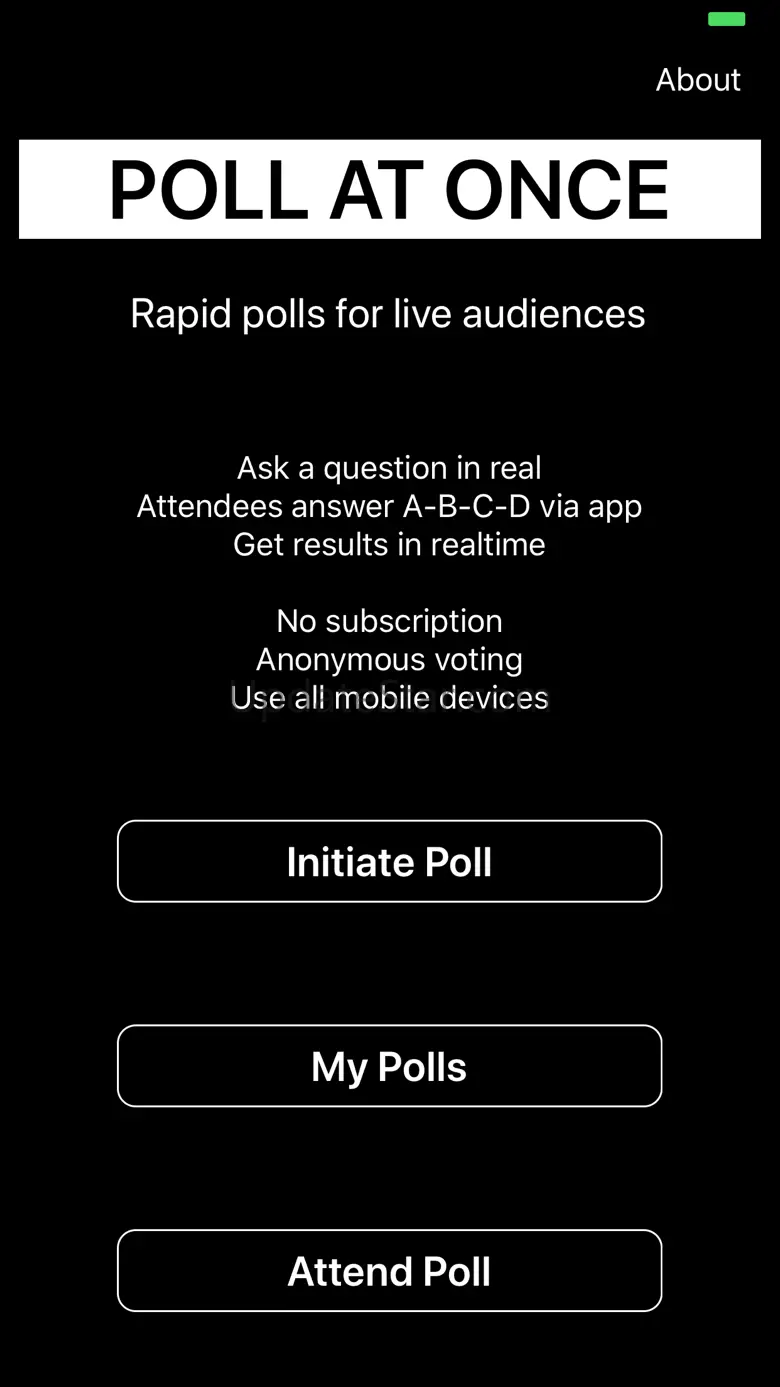 Poll At Once 1.1