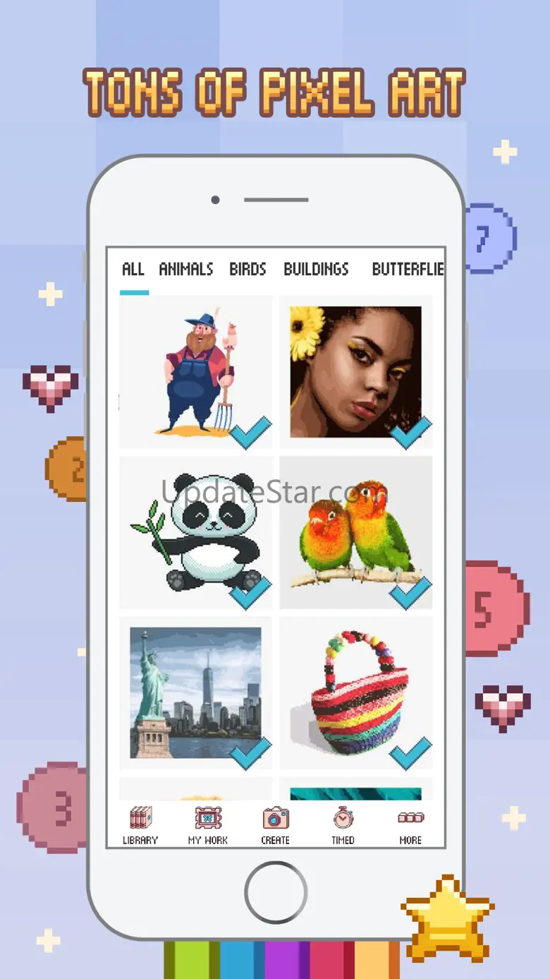 Love Pixel - Color by Number 1.22