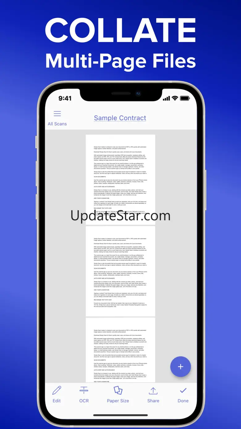 Simply Scan Scanner PDF Editor 1.9