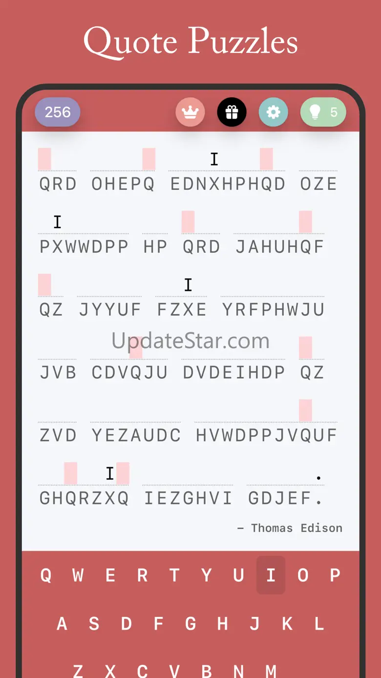 Cryptogram - Quote Puzzle 2.3