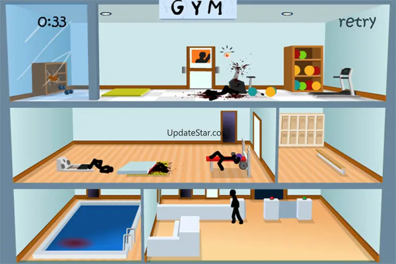 Click Death Gym - Stickman Edition 1.0