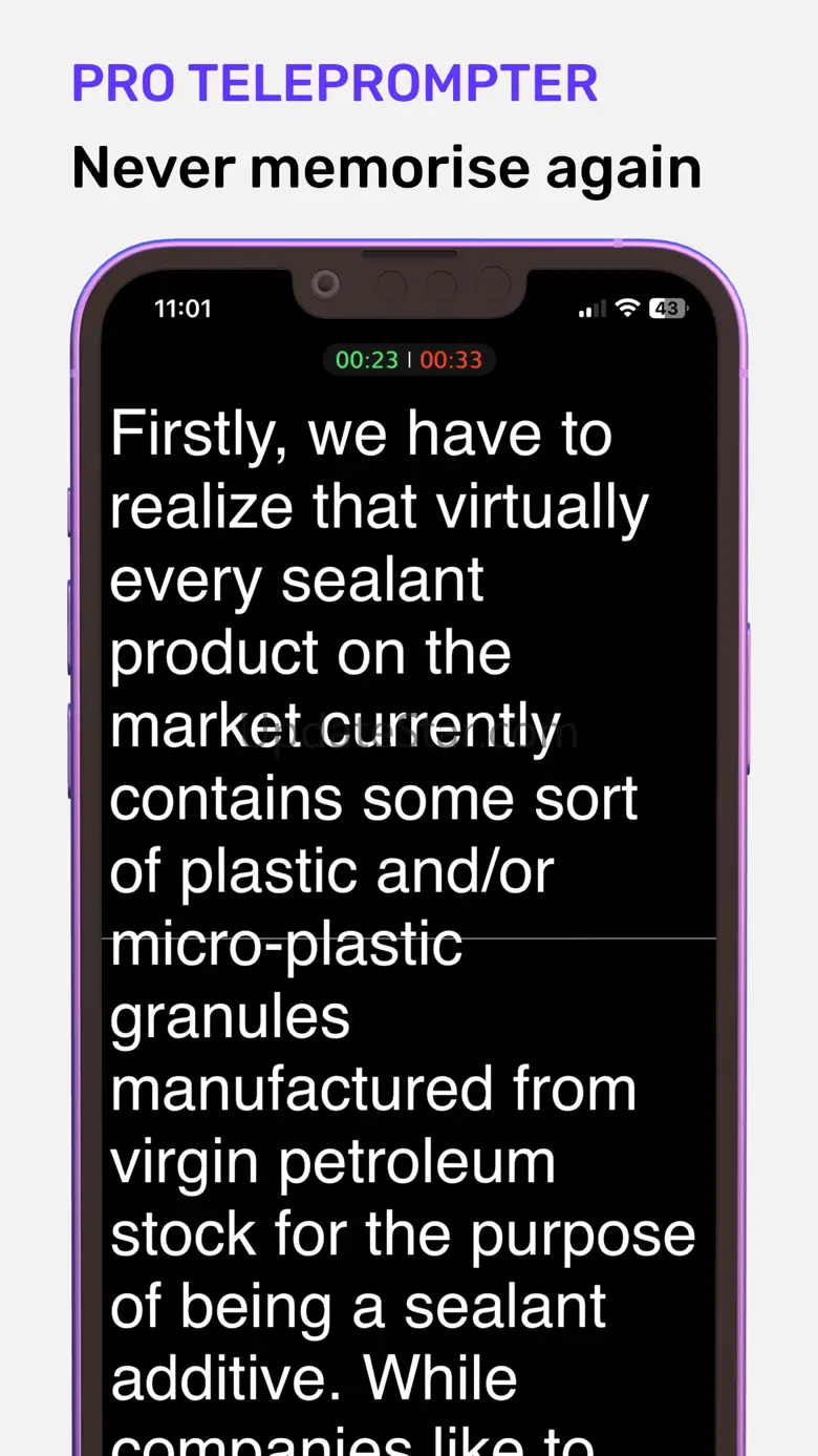 Autokue: The Teleprompter App 5.3.3