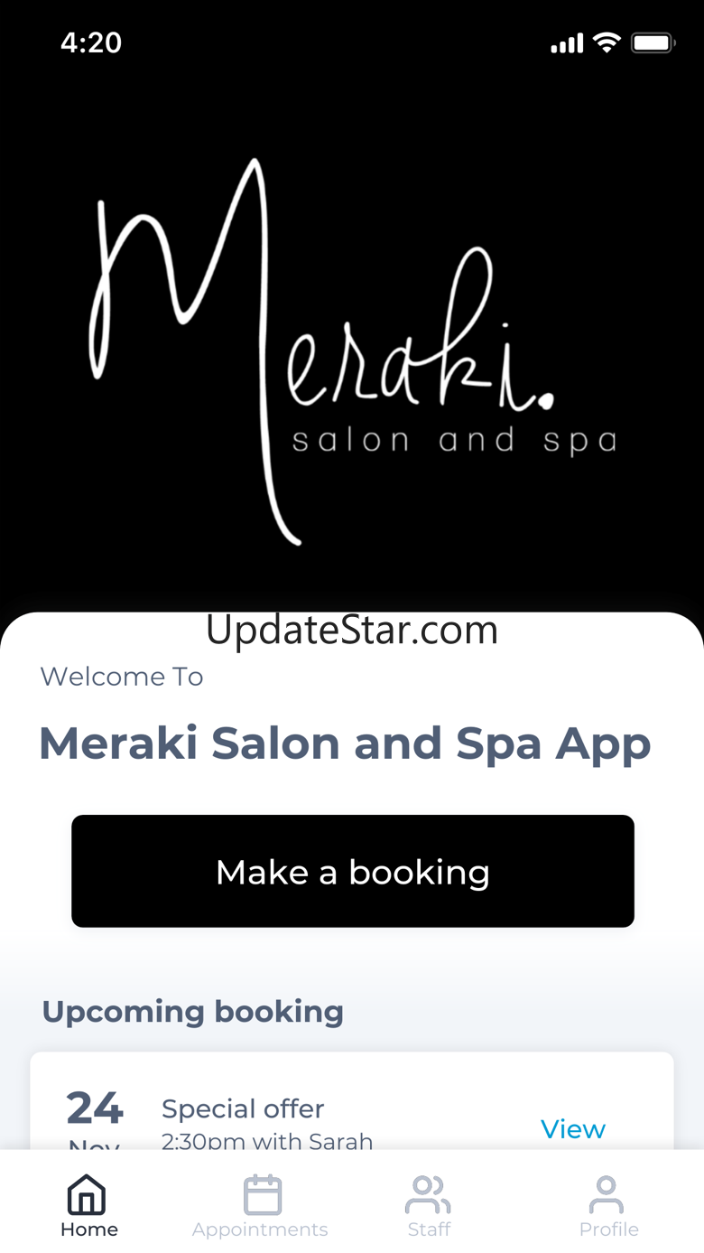 Meraki Salon and Spa App 3.3.0