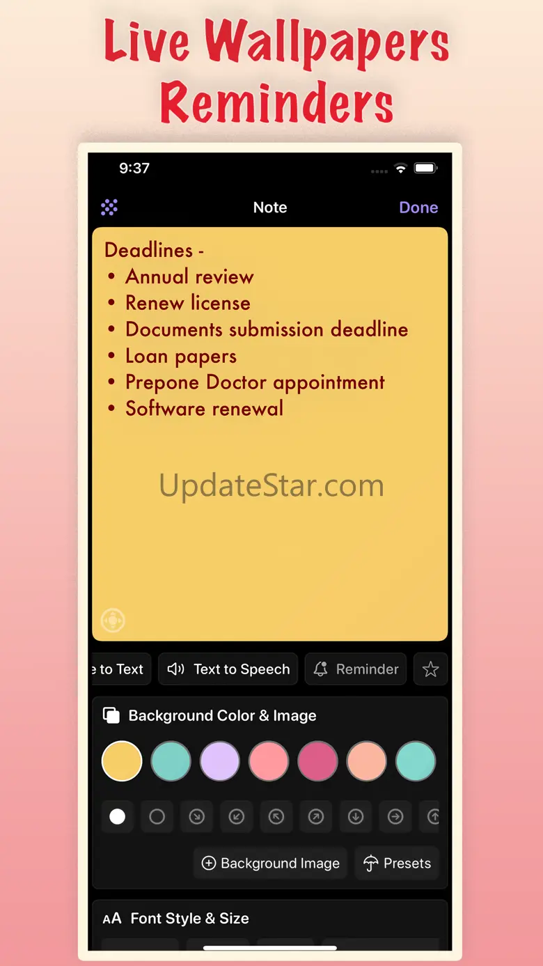 Mini Notes : Sticky ToDo App 1.1.15