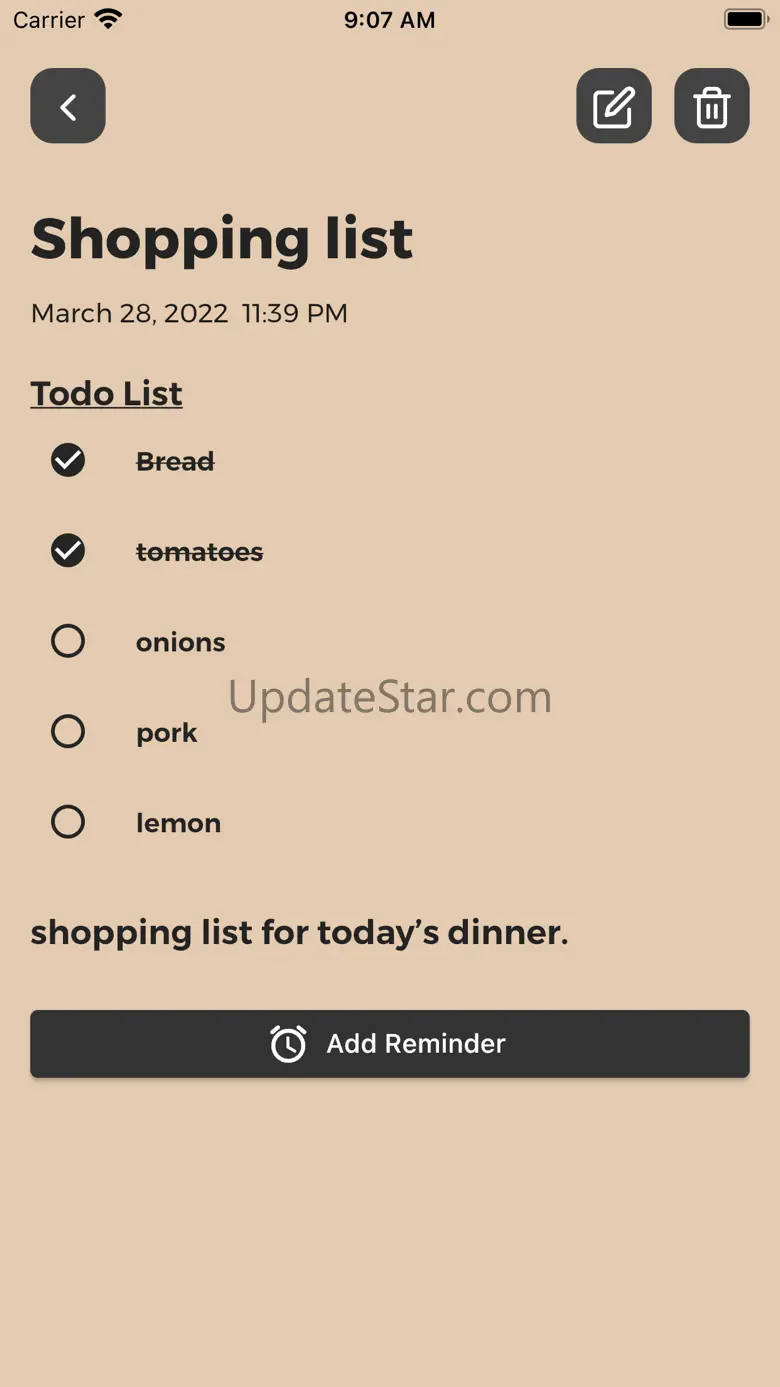Onlynote:memo,check list,notes 1.0.8