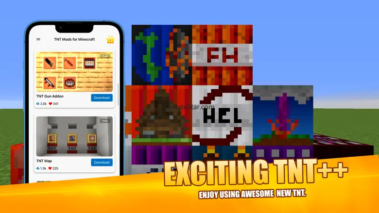 TNT Mods for Minecraft PE 1.1.0