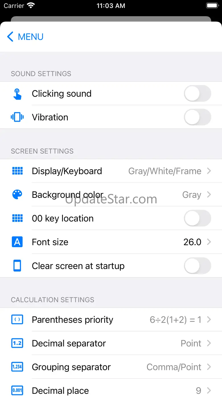 Calculator PanecalST 6.3.1
