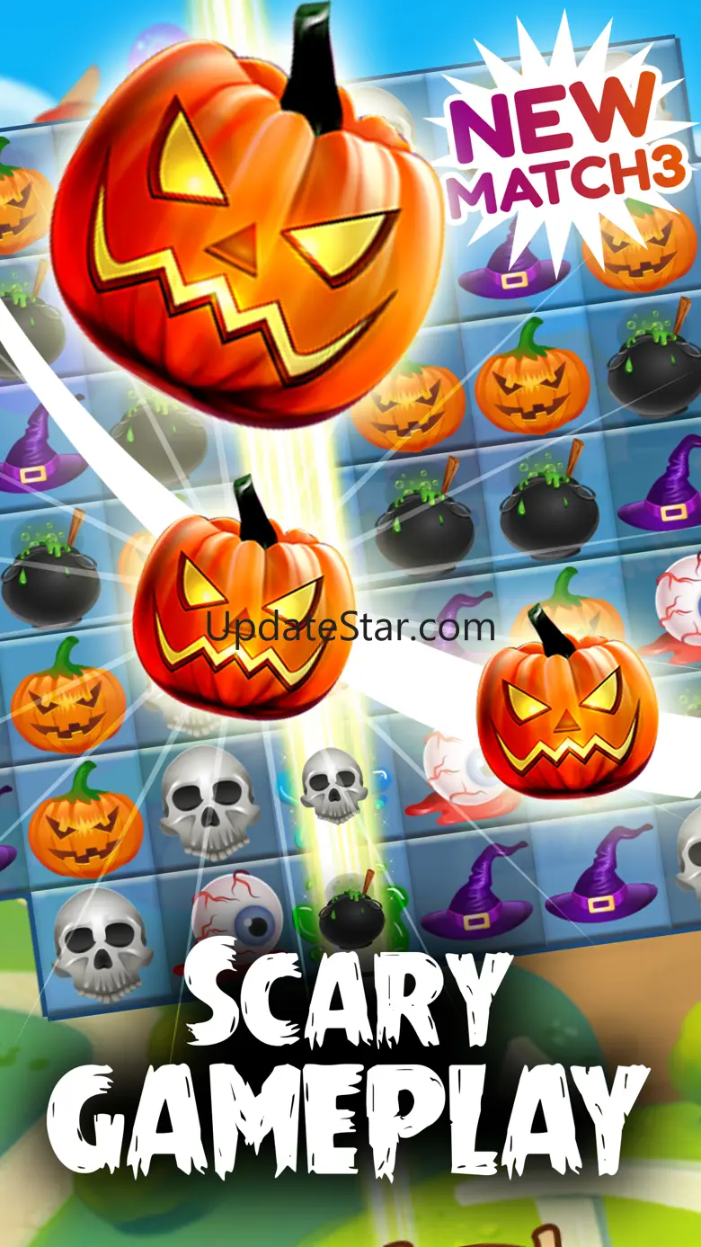 Halloween Scary Pumpkin Match 3 1.3