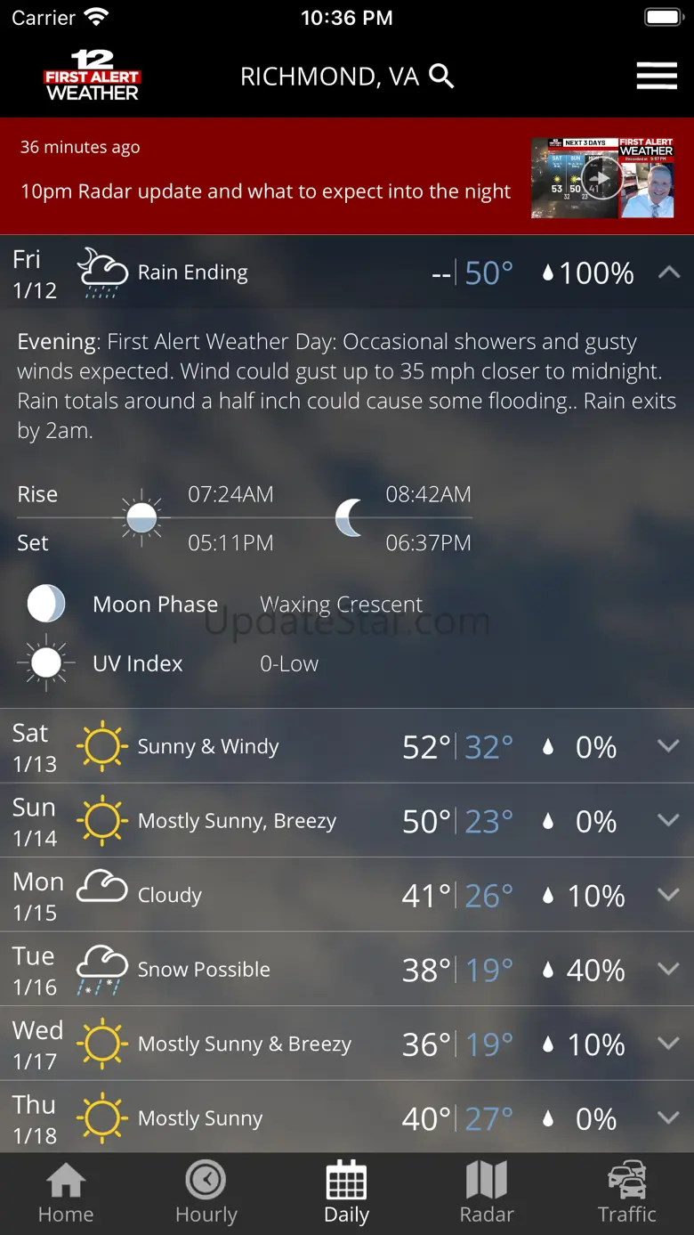 WWBT First Alert Weather 5.17.509