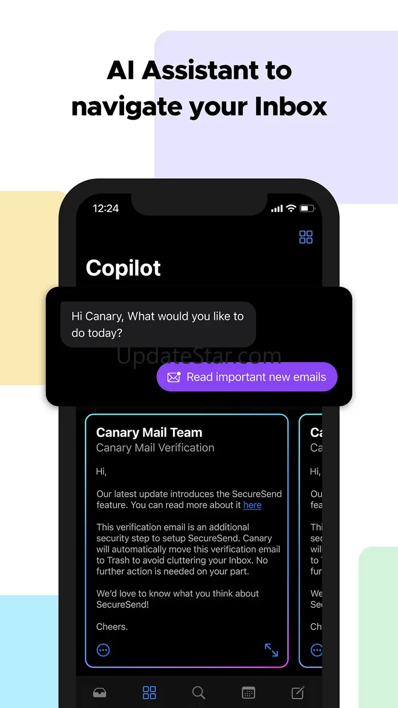 Canary Mail: Secure Inbox & AI 4.47