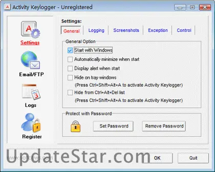 Activity Keylogger 1.0