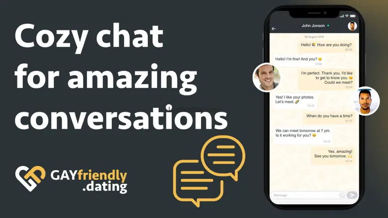 Gay guys chat & dating app 1.70