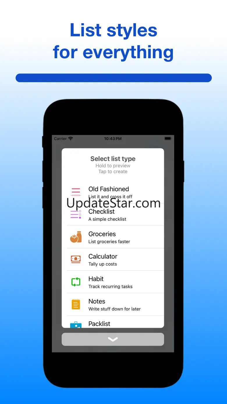 Life Lists: Visual Lists 2.2.0