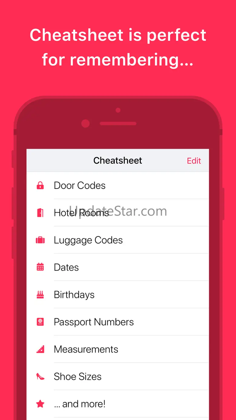 Cheatsheet — Quick Note Widget 4.8.4