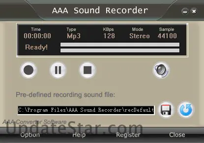 AAA Sound Recorder 4.1
