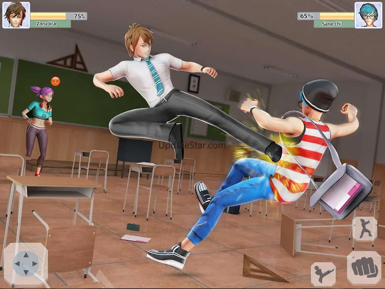 High School Fighting Game 3.7