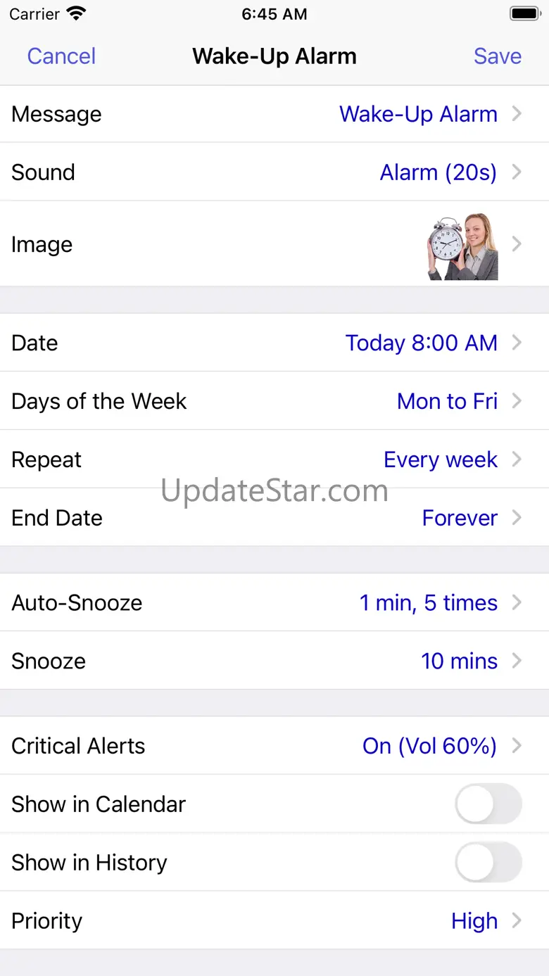 Reminders with Voice Reminder 7.5