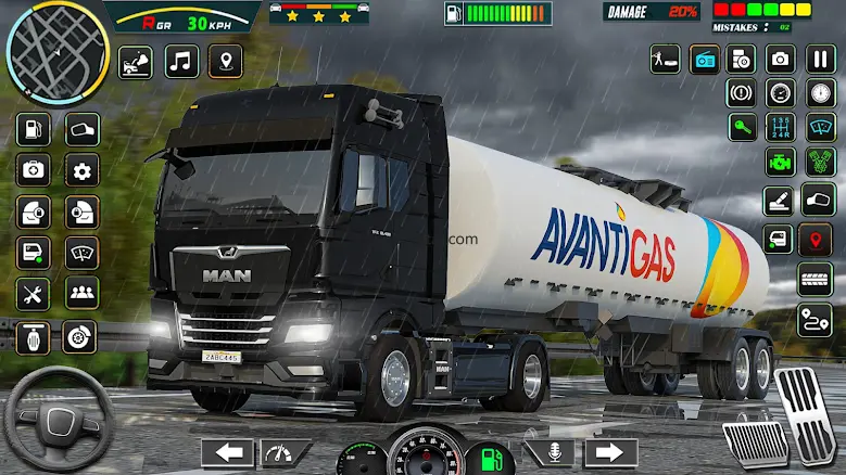 US Oil Tanker Transporter Game 0.1