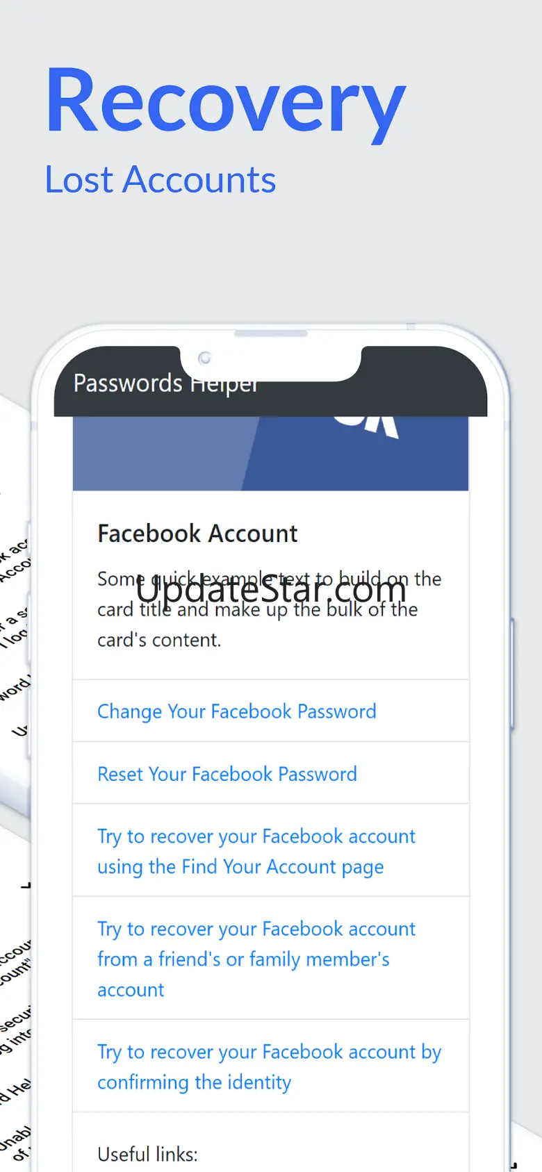 Accounts - Passwords Recovery 4