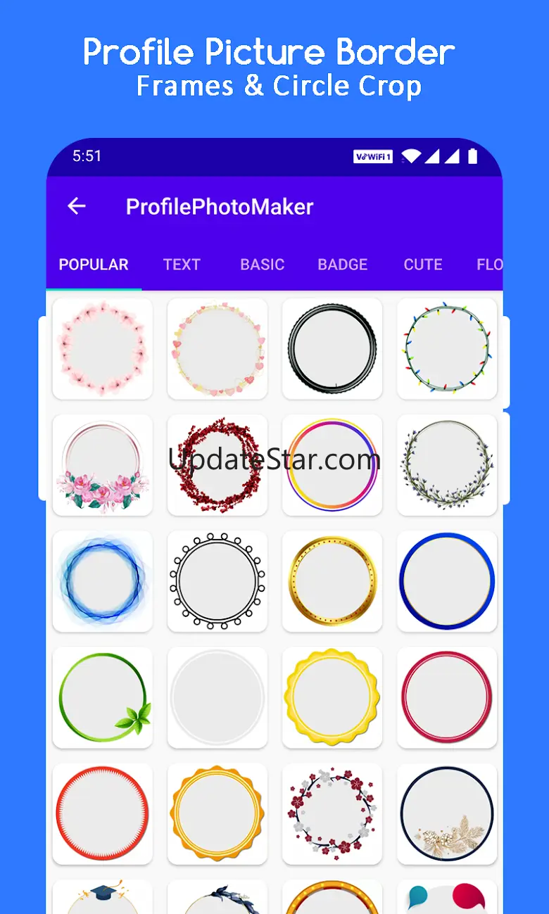 Profile Picture Border Frames 1.52