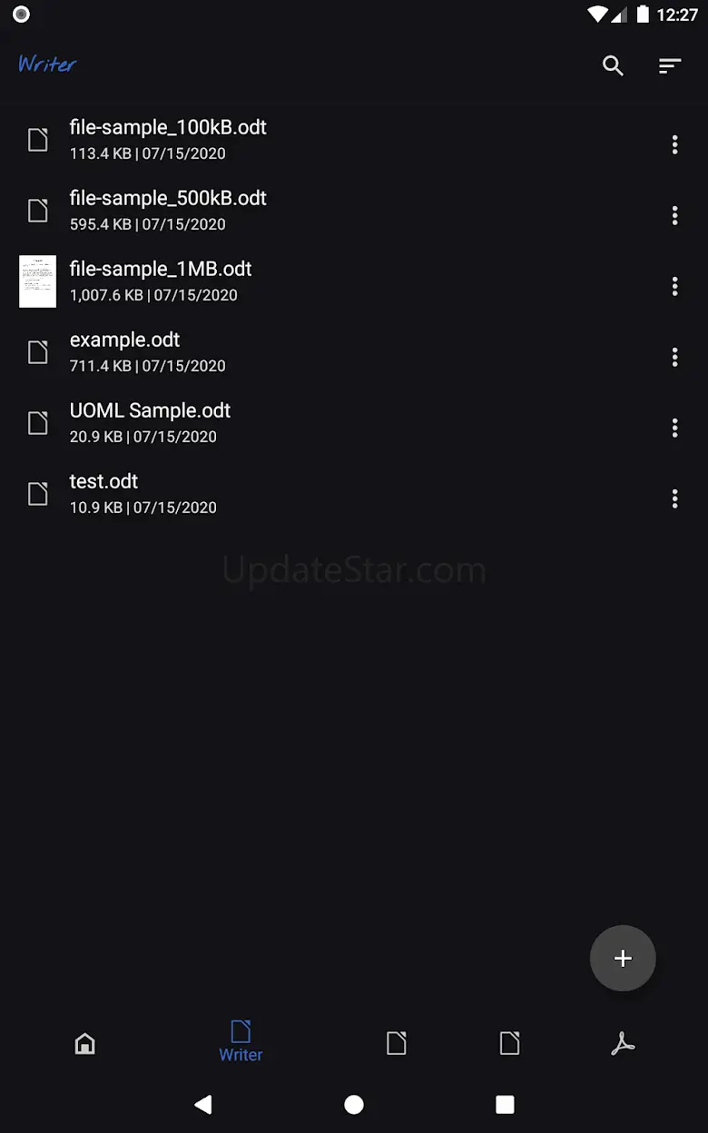 Open Office Viewer - ODF, PDF 3.7.7