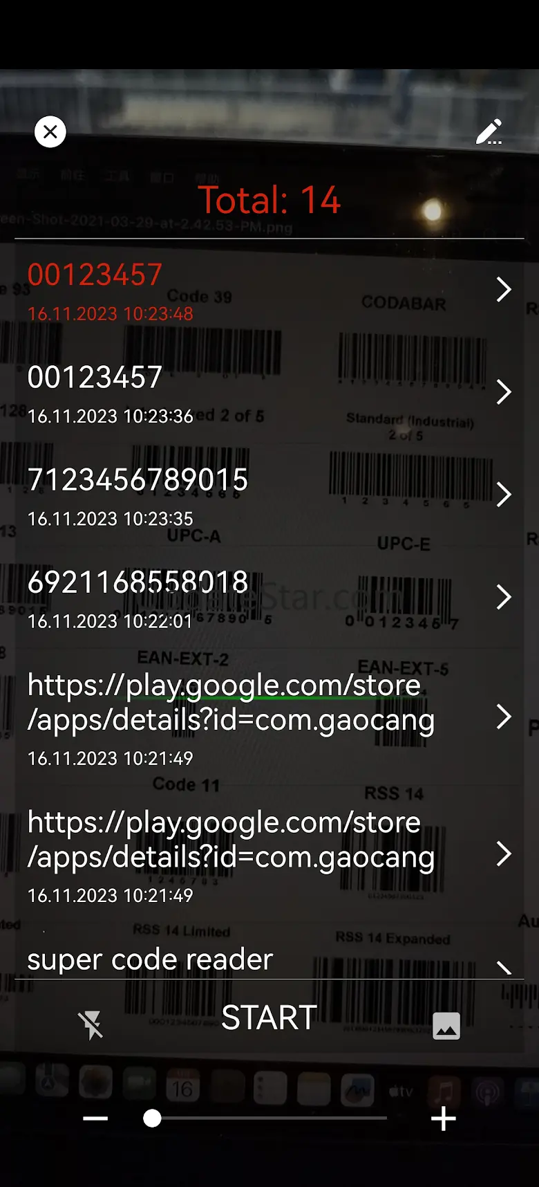 Super CodeReader 1.7.9