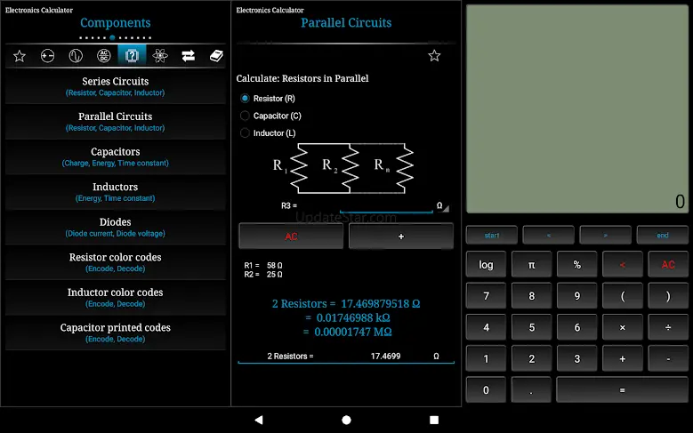 Electronics Calculator 4.3.0